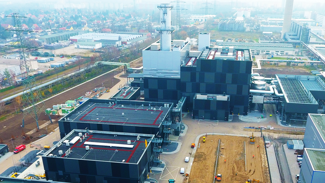 Combined heat and power plant for Berlin, Germany