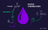 The graphic shows the production process of green hydrogen.